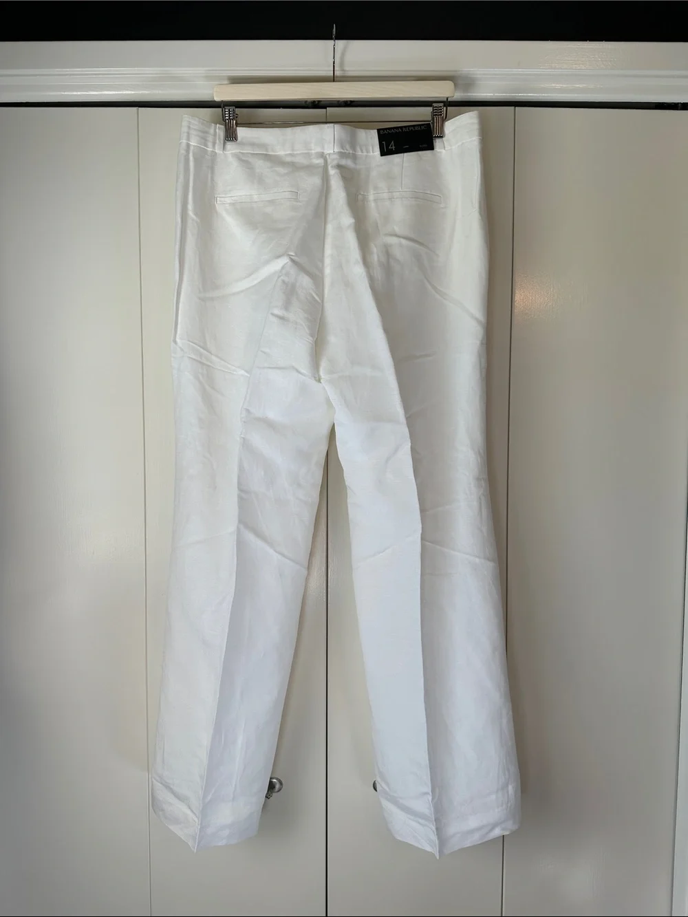 NWT Banana Republic Women’s Lined Linen Pants - Size 14